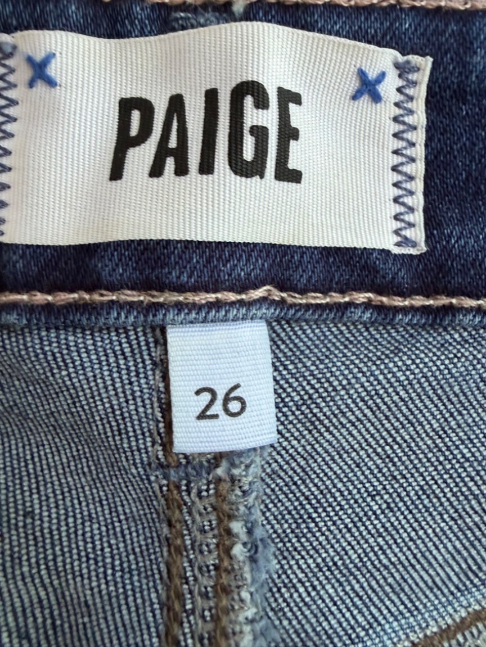 Paige denim size 26 ANESSA jeans - Picture 6 of 8